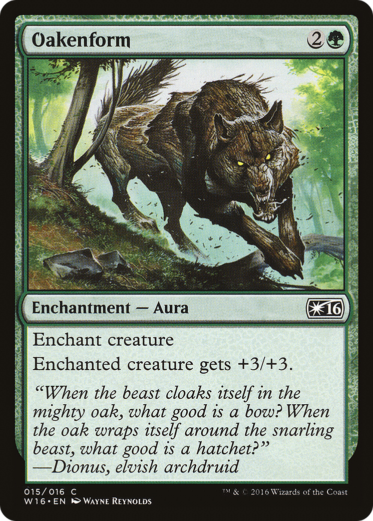 Image of Oakenform (W16-015) - Welcome Deck 2016