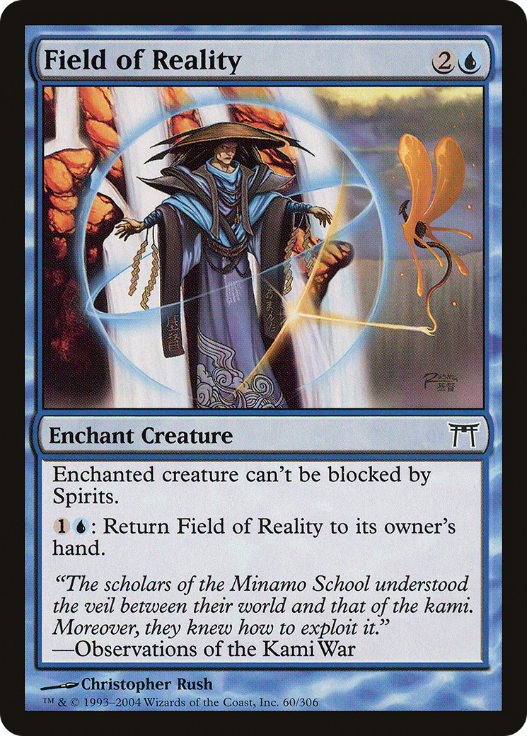 Image of Field of Reality (CHK-060) - Champions of Kamigawa Foil