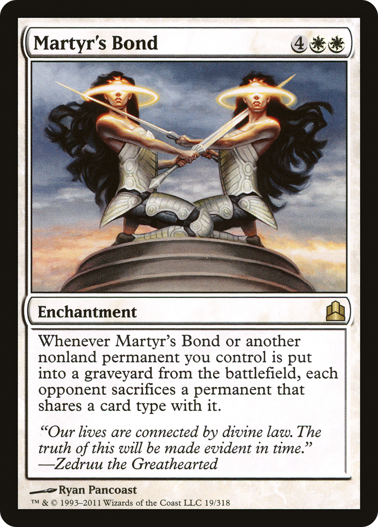 Image of Martyr's Bond (CMD-019) - Commander 2011