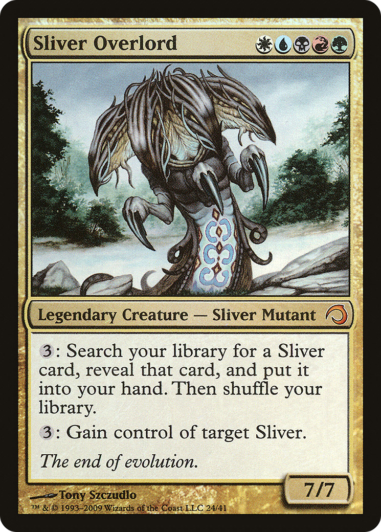 Image of Sliver Overlord (PDS-024) - Premium Deck Series: Slivers Foil
