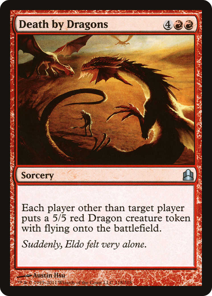 Image of Death by Dragons (CMD-118) - Commander 2011