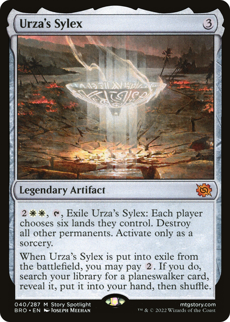 Image of Urza's Sylex (BRO-040) - The Brothers' War Foil