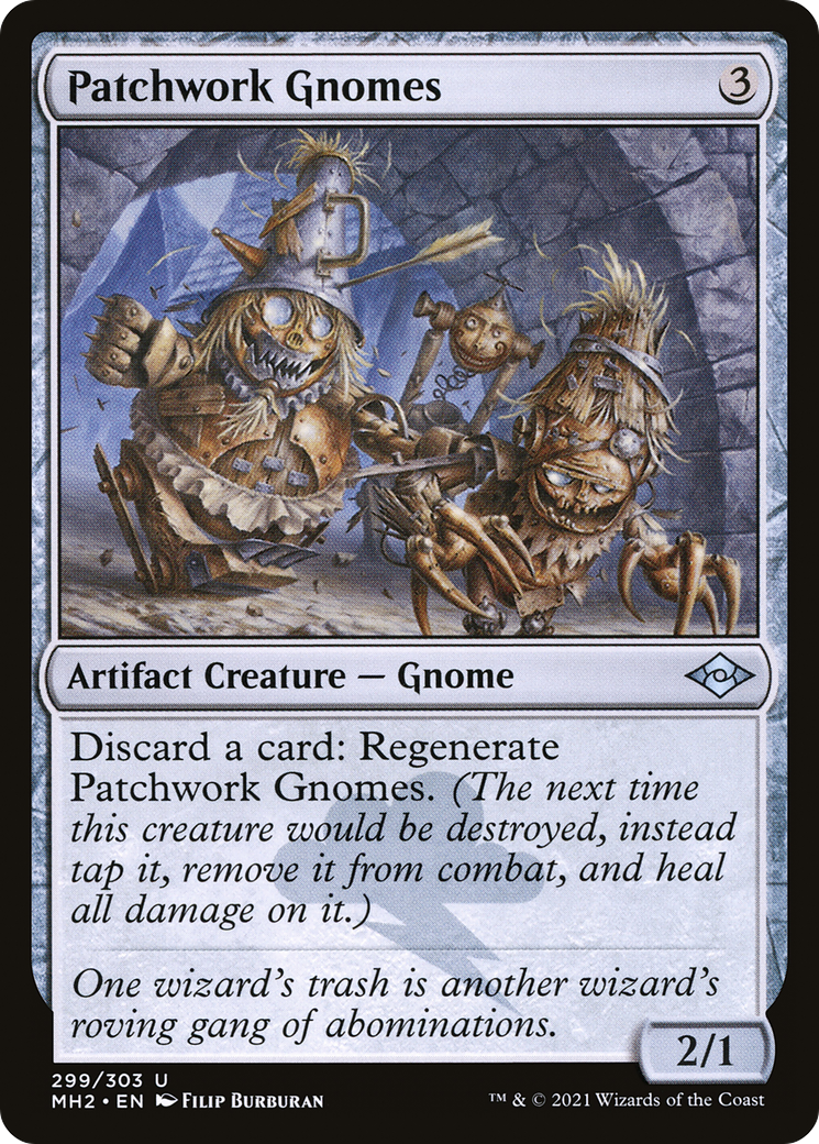 Image of Patchwork Gnomes (MH2-299) - Modern Horizons 2 Foil