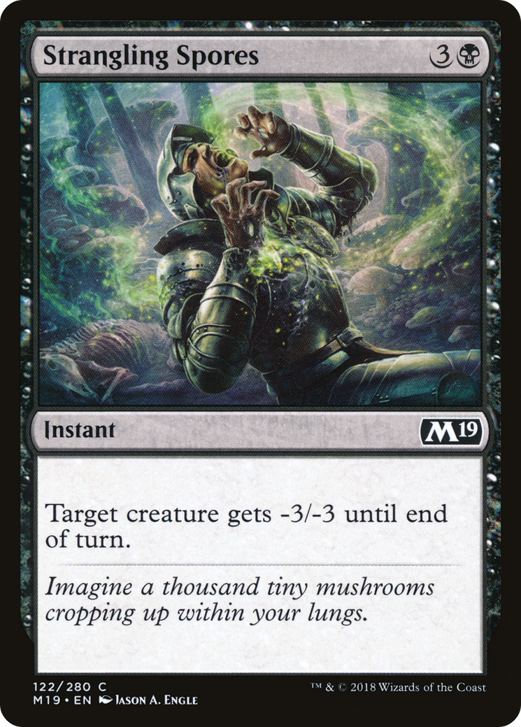 Image of Strangling Spores (M19-122) - Core Set 2019 Foil