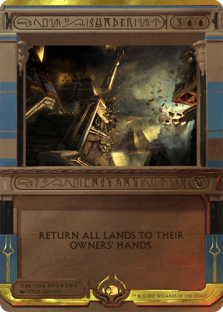 Image of Sunder (MPS2-036) - Amonkhet Invocations (Borderless) Foil