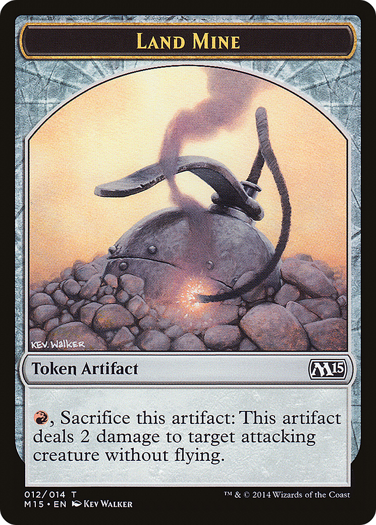 Image of Land Mine Token (M15-012) - Magic 2015 Tokens