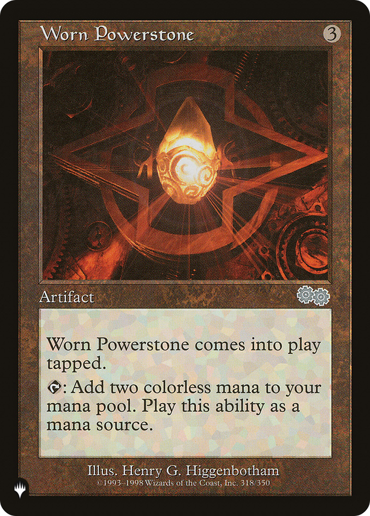 Image of Worn Powerstone (LIST-318/350) - The List