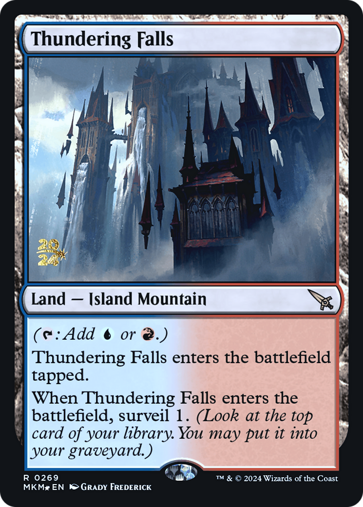Image of Thundering Falls (PRE-269) - Murders at Karlov Manor Promos Foil