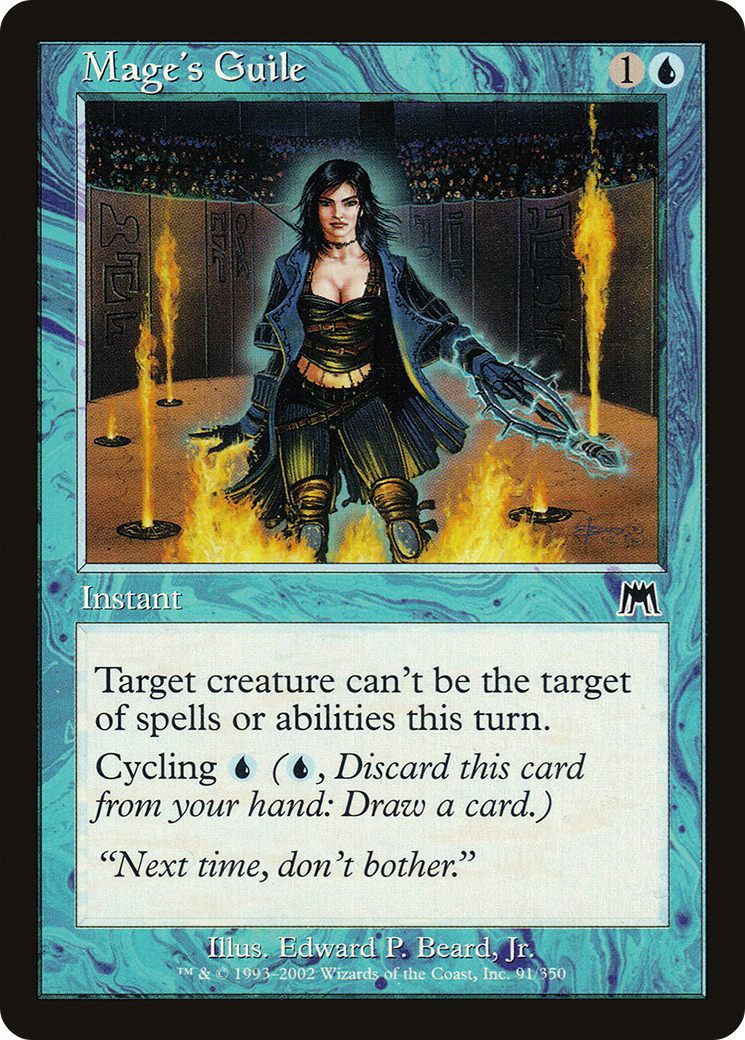 Image of Mage's Guile (ONS-091) - Onslaught Foil