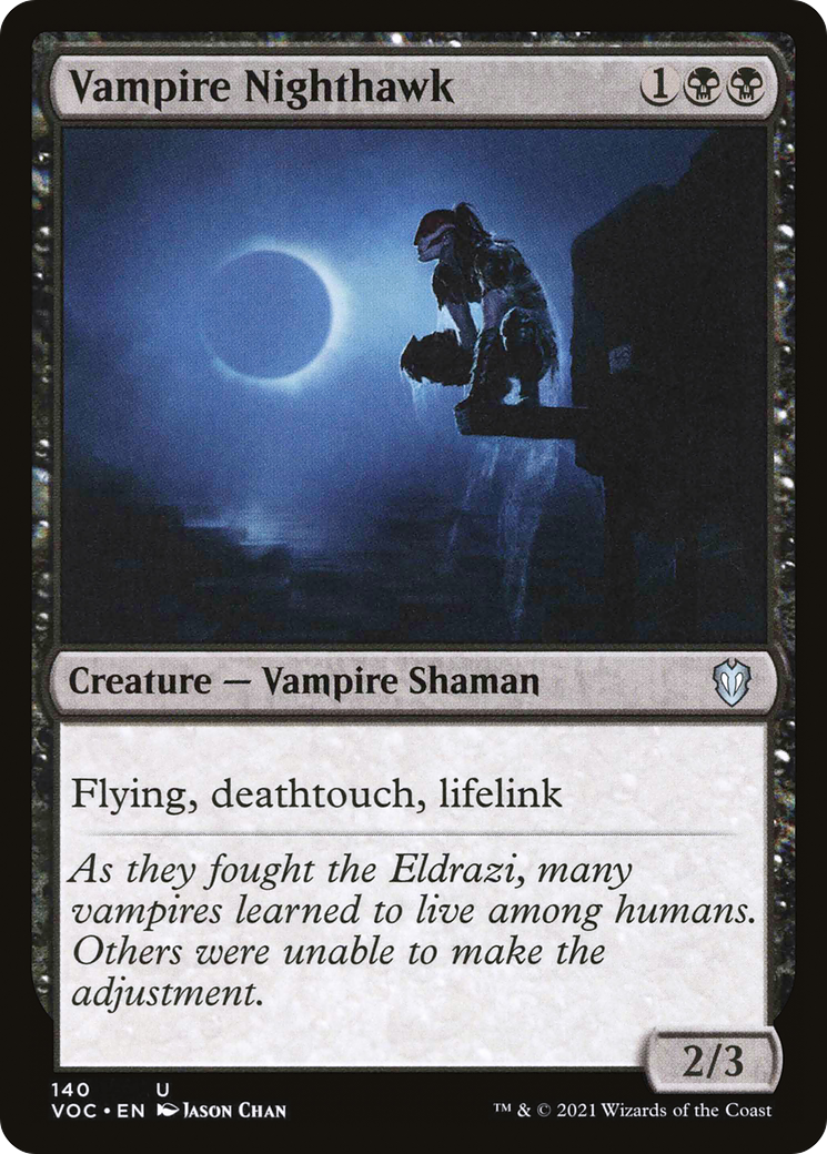 Image of Vampire Nighthawk (VOC-140) - Crimson Vow Commander