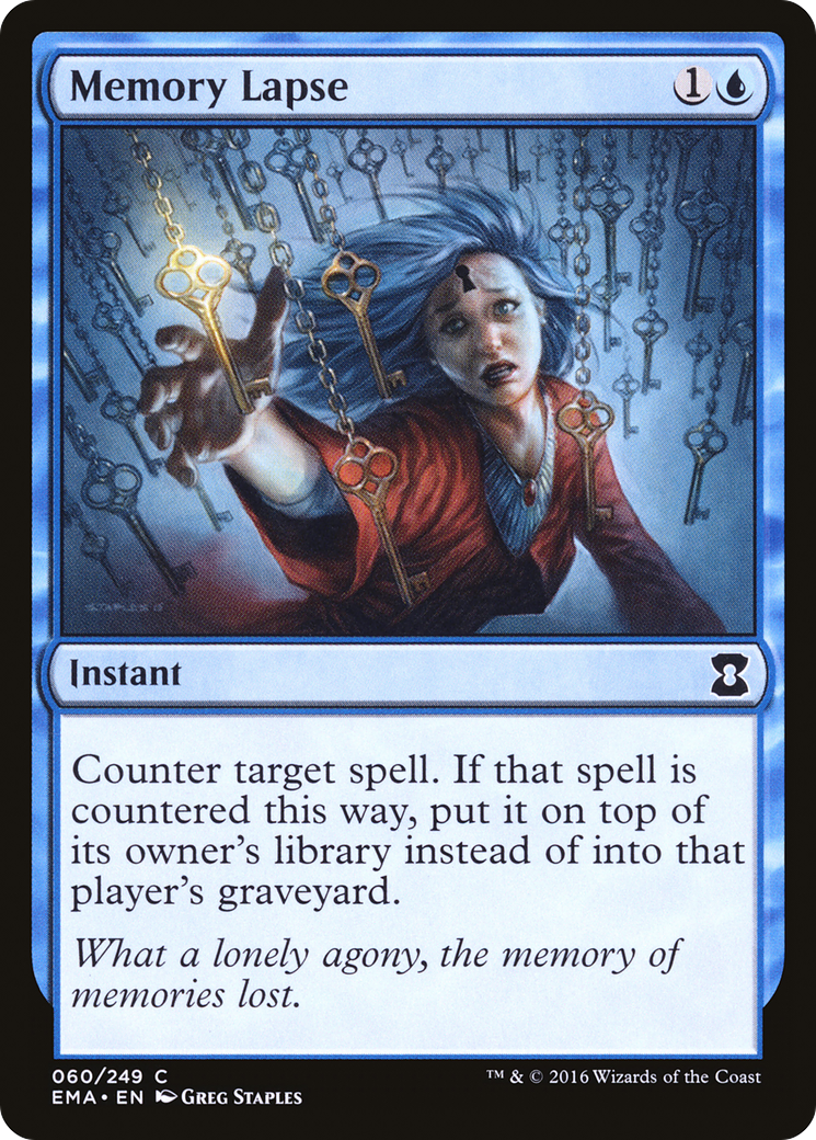 Image of Memory Lapse (EMA-060) - Eternal Masters