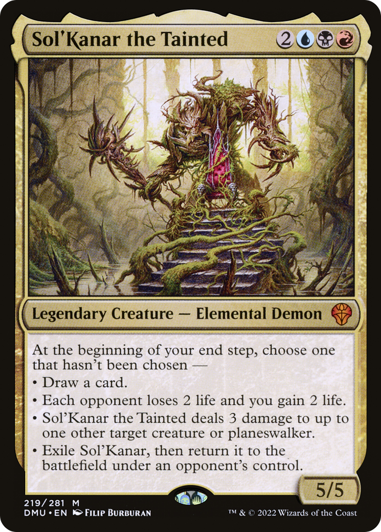 Image of Sol'Kanar the Tainted (DMU-219) - Dominaria United