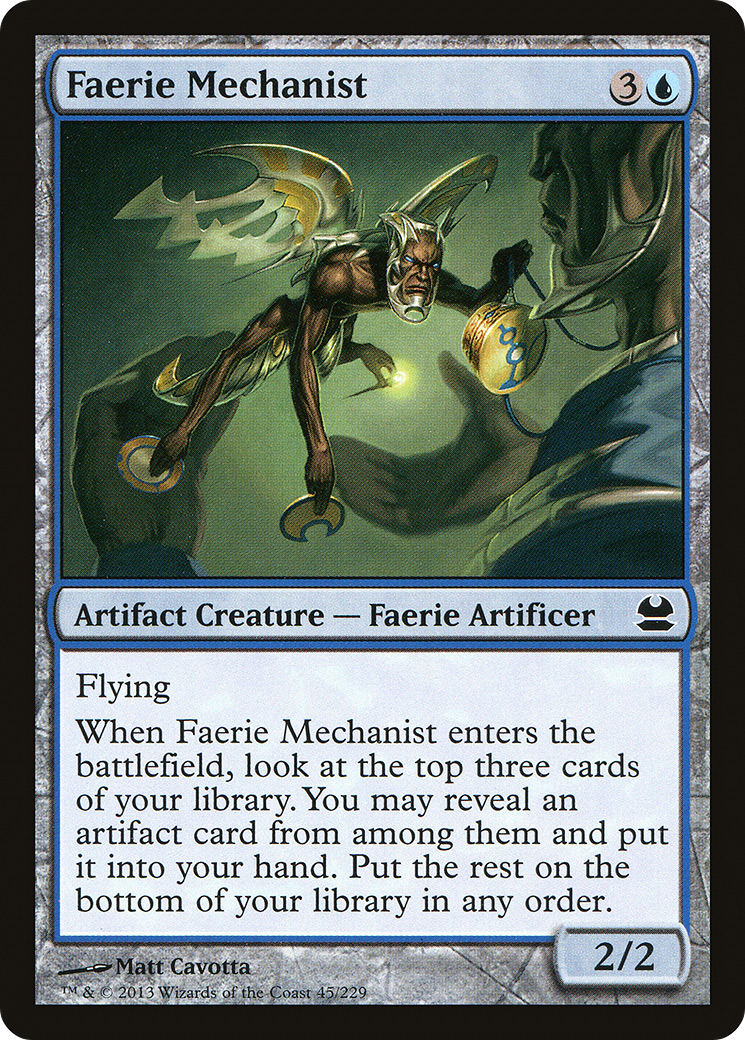 Image of Faerie Mechanist (MMA-045) - Modern Masters Foil