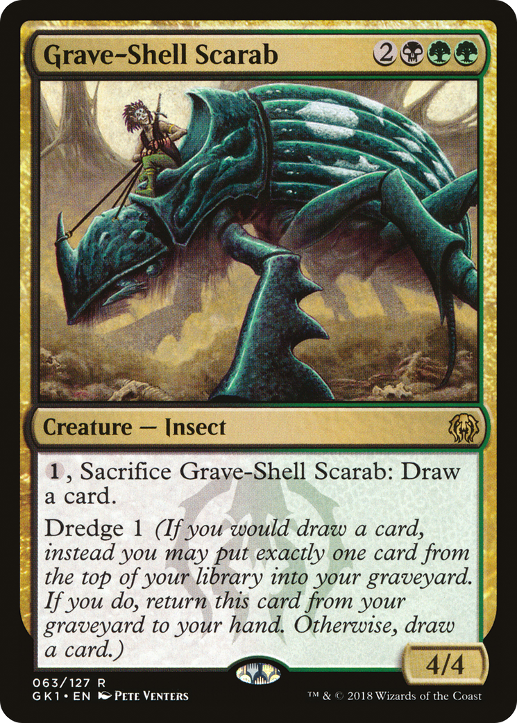 Image of Grave-Shell Scarab (GR1-063) - GRN Guild Kit