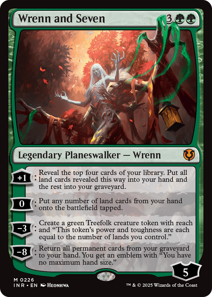 Image of Wrenn and Seven (INR-226) - Innistrad Remastered Foil