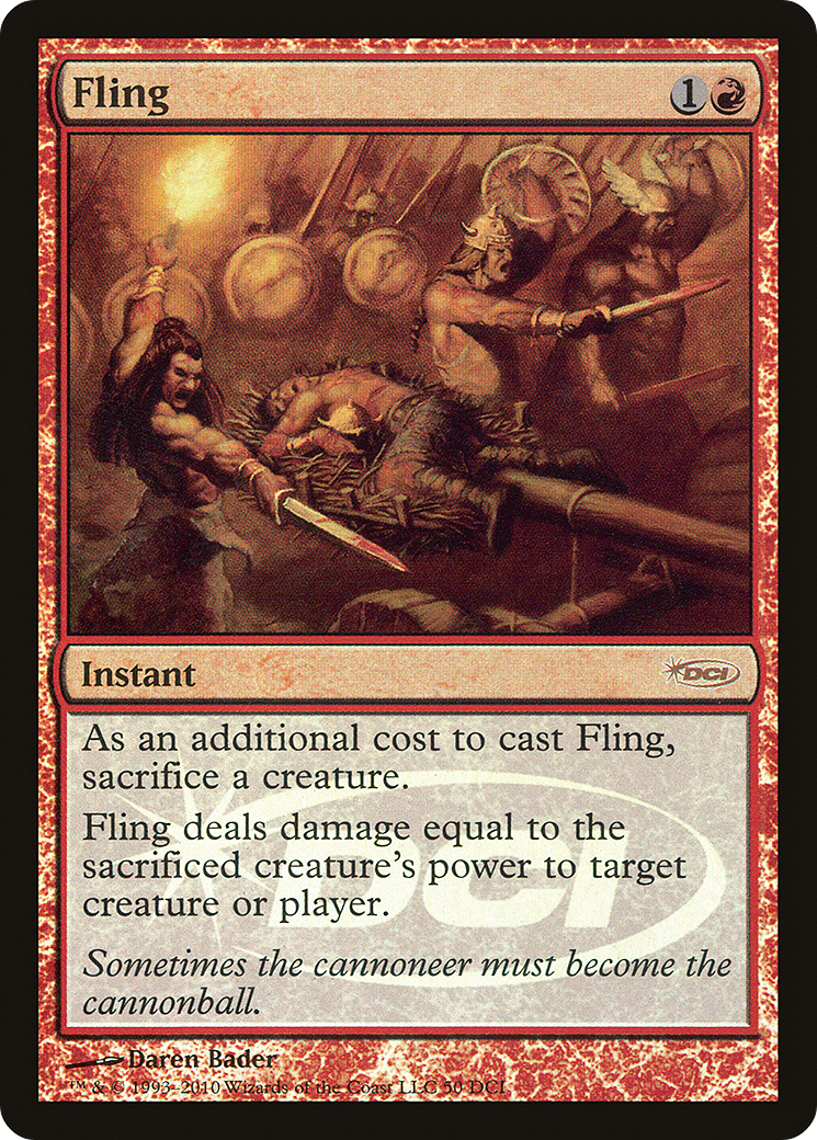 Image of Fling (DCI) (WPN-050) - DCI Promos Foil