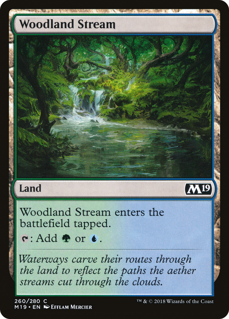 Image of Woodland Stream (M19-260) - Core Set 2019