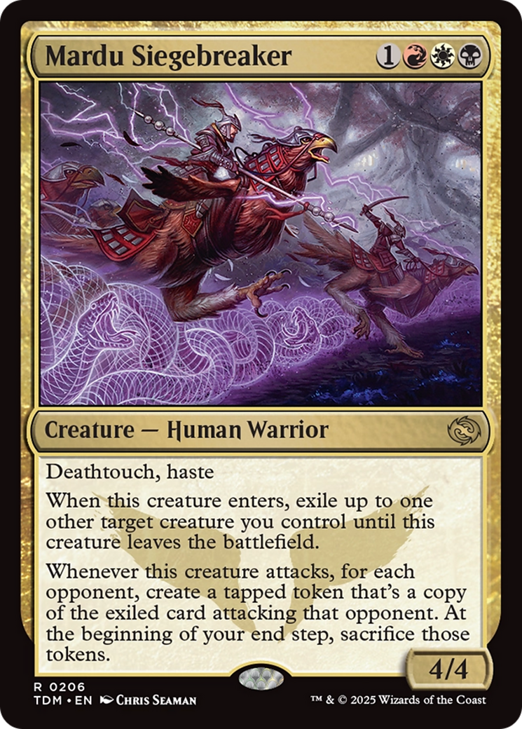 Image of Mardu Siegebreaker (TDM-206) - Tarkir: Dragonstorm