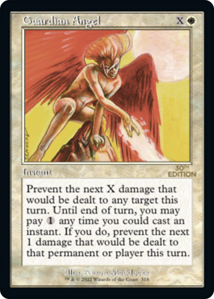 Image of Guardian Angel (Retro Frame) (30A-318) - 30th Anniversary Edition