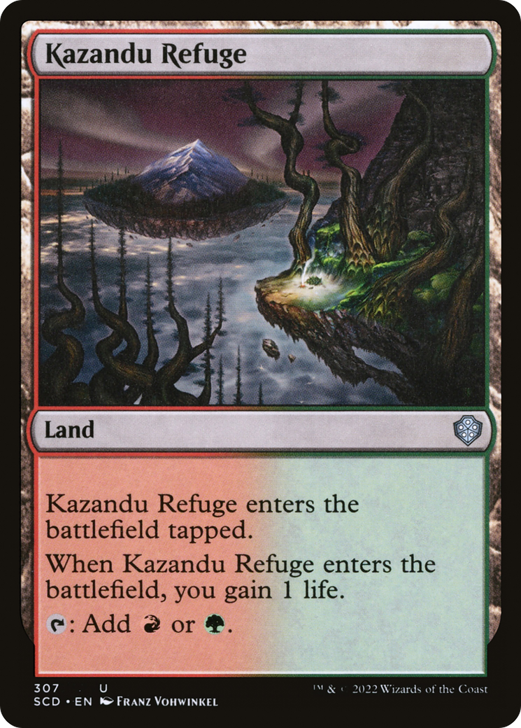 Image of Kazandu Refuge (SCD-307) - Starter Commander Decks
