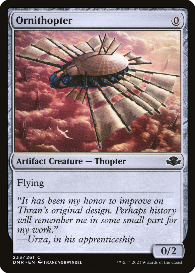 Image of Ornithopter (DMR-233) - Dominaria Remastered