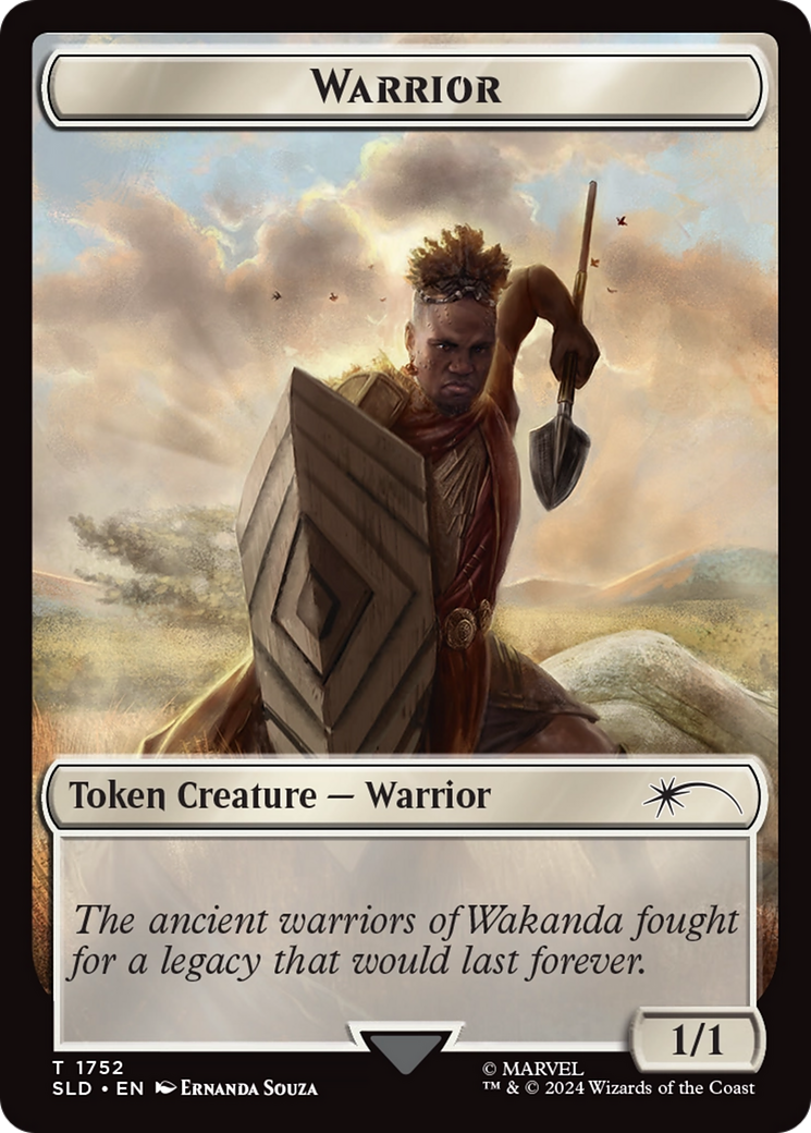 Image of Warrior (SLD-1752) - Secret Lair Drop Foil
