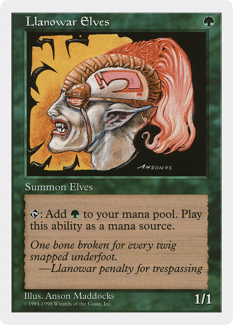 Image of Llanowar Elves (ATH-069) - Anthologies