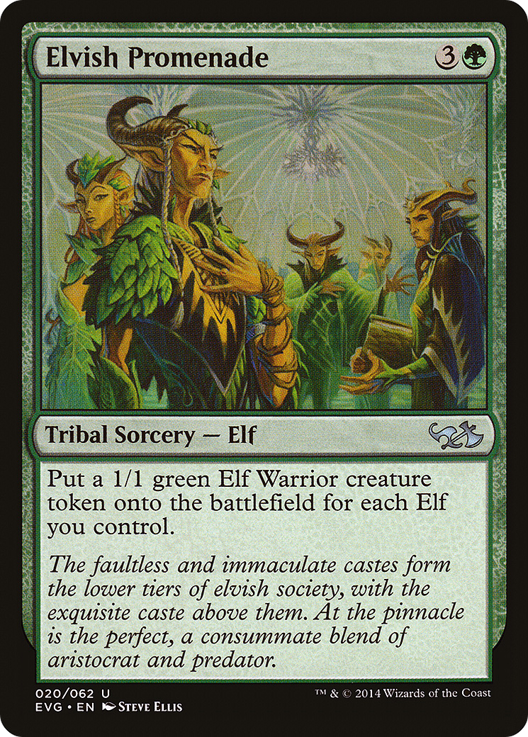 Image of Elvish Promenade (DD3-020) - Duel Decks Anthology: Elves vs. Goblins