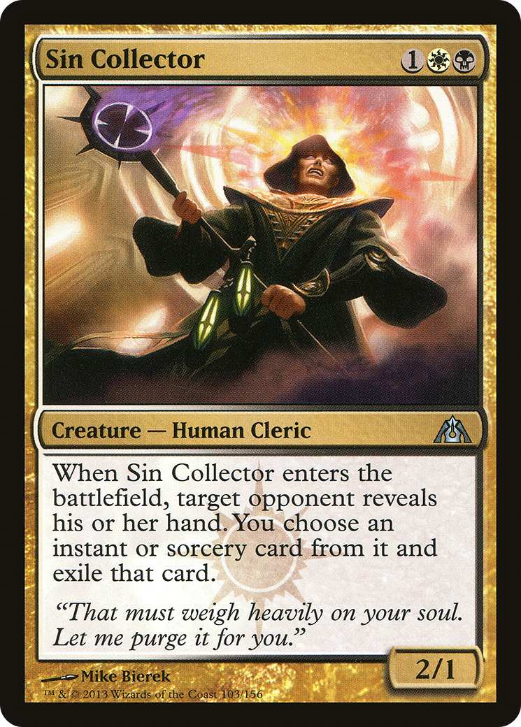 Image of Sin Collector (DGM-103) - Dragon's Maze Foil