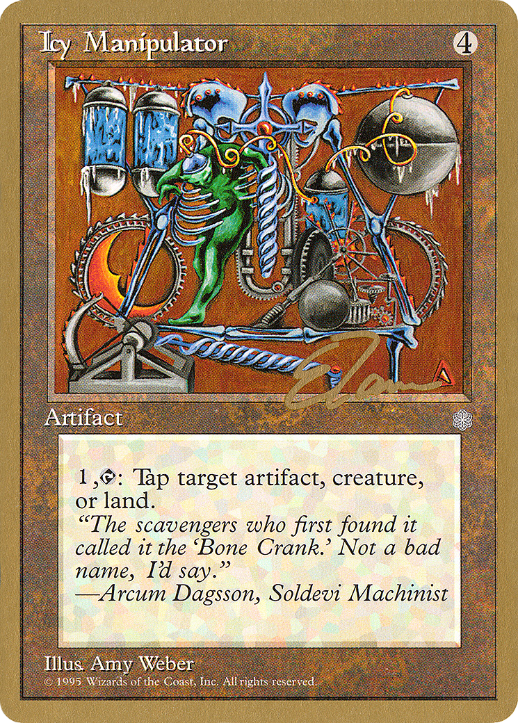 Image of Icy Manipulator - 1996 Eric Tam (ICE) (WCD-) - Pro Tour Collector Set