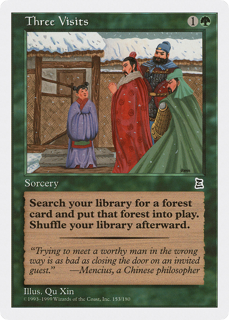 Image of Three Visits (PTK-153) - Portal Three Kingdoms
