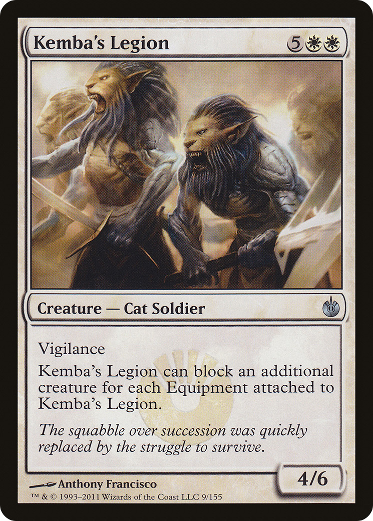 Image of Kemba's Legion (MBS-009) - Mirrodin Besieged