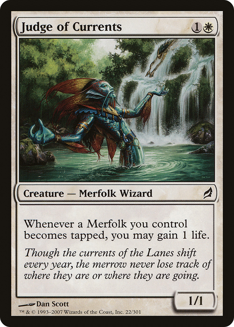 Image of Judge of Currents (LRW-022) - Lorwyn Foil