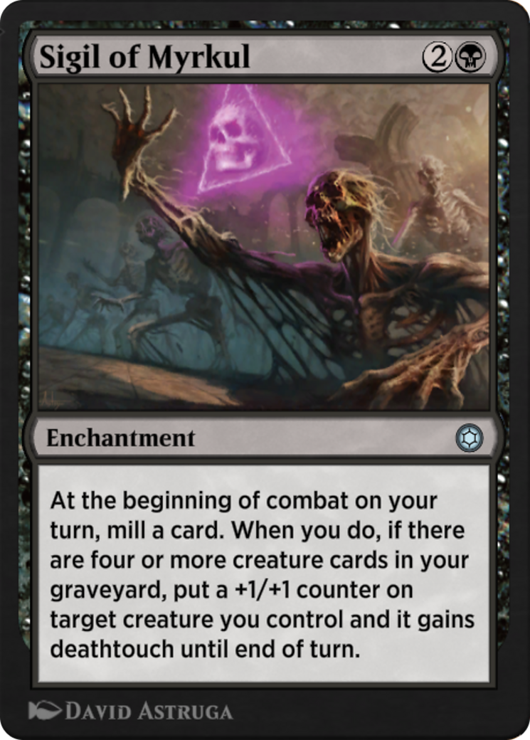 Image of Sigil of Myrkul (HBG-168) - Alchemy Horizons: Baldur's Gate
