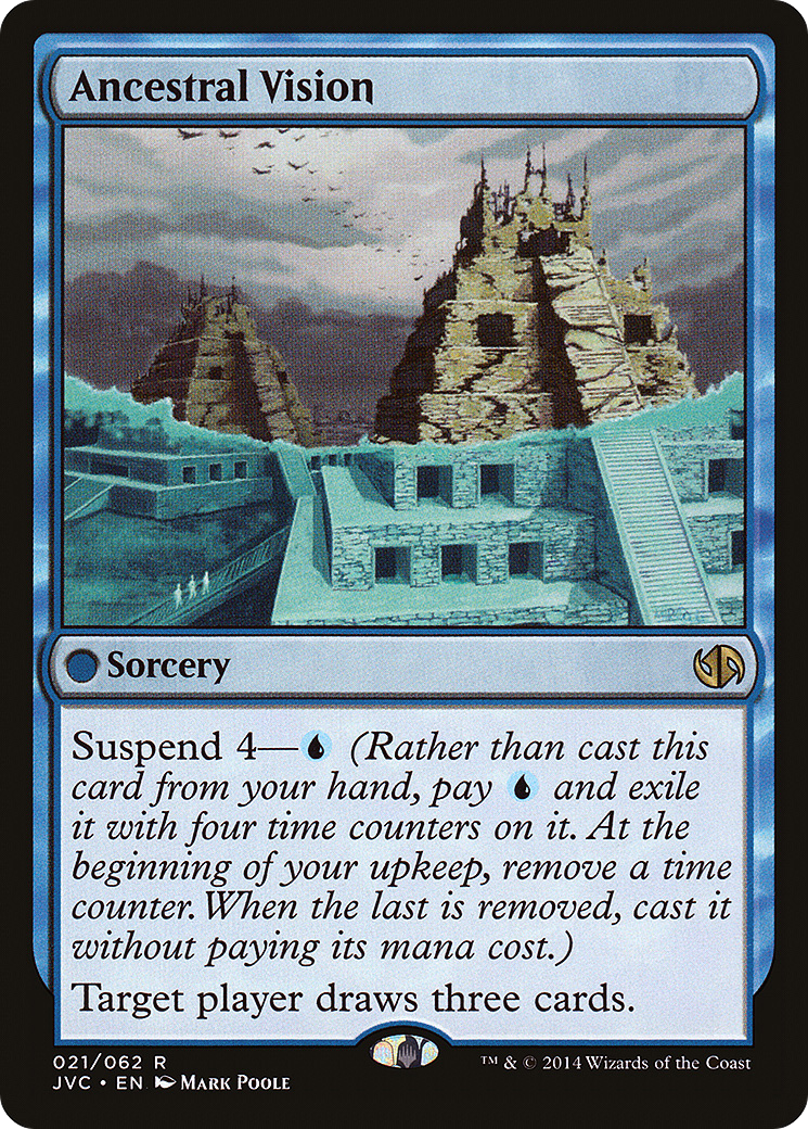 Image of Ancestral Vision (DD3-021) - Duel Decks Anthology: Jace vs. Chandra