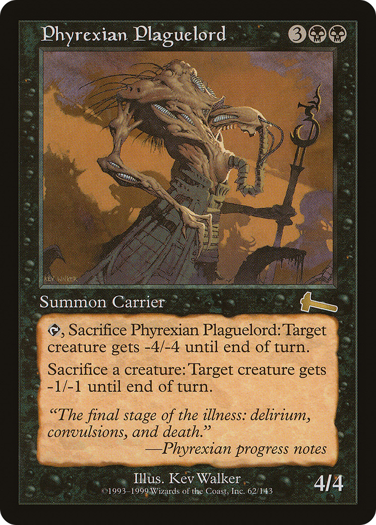 Image of Phyrexian Plaguelord (ULG-062) - Urza's Legacy
