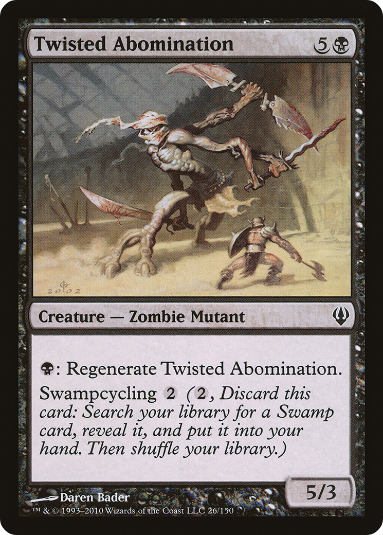 Image of Twisted Abomination (ARC-026) - Archenemy