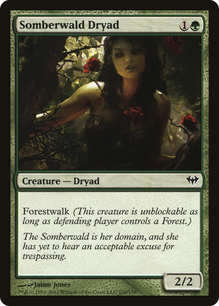 Image of Somberwald Dryad (DKA-126) - Dark Ascension