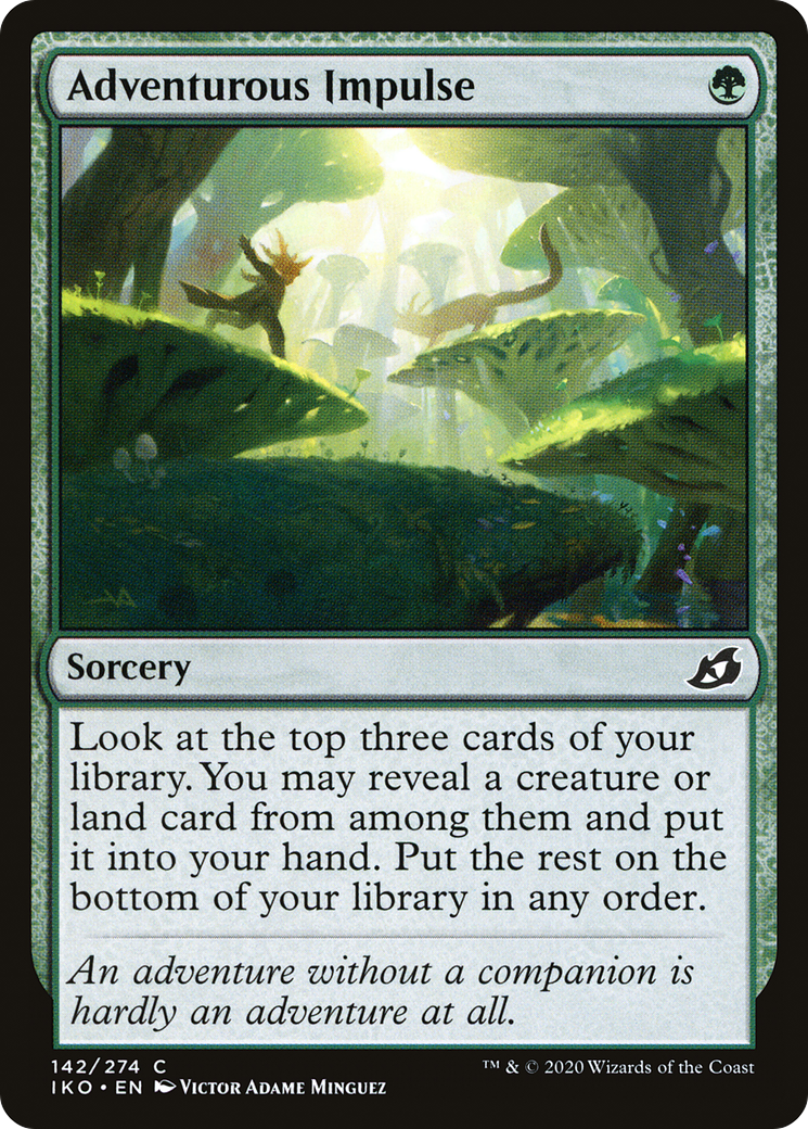 Image of Adventurous Impulse (IKO-142) - Ikoria: Lair of Behemoths