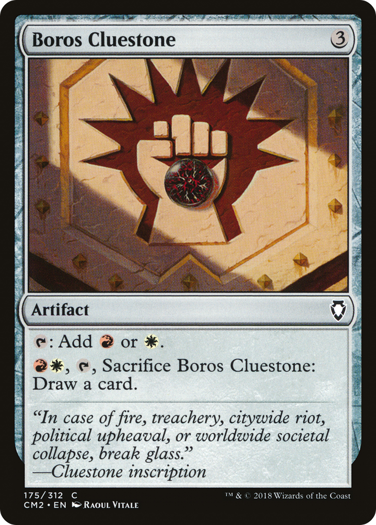 Image of Boros Cluestone (CM2-175) - Commander Anthology Volume II
