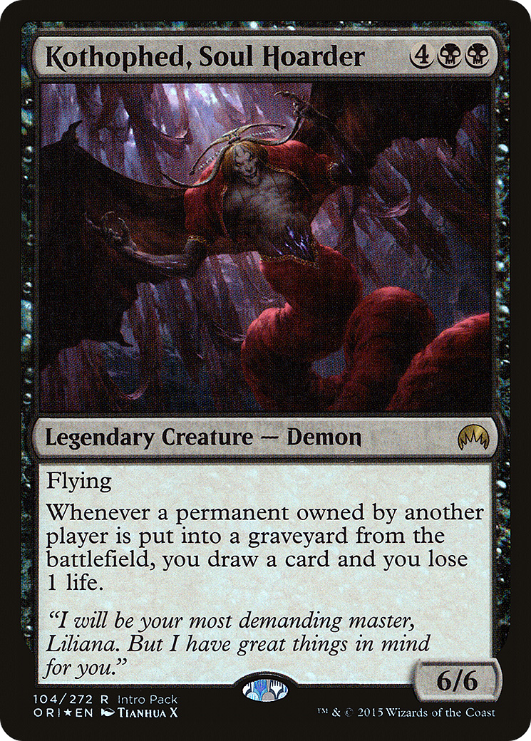 Image of Kothophed, Soul Hoarder (UMP-104) - Magic Origins Promos Foil