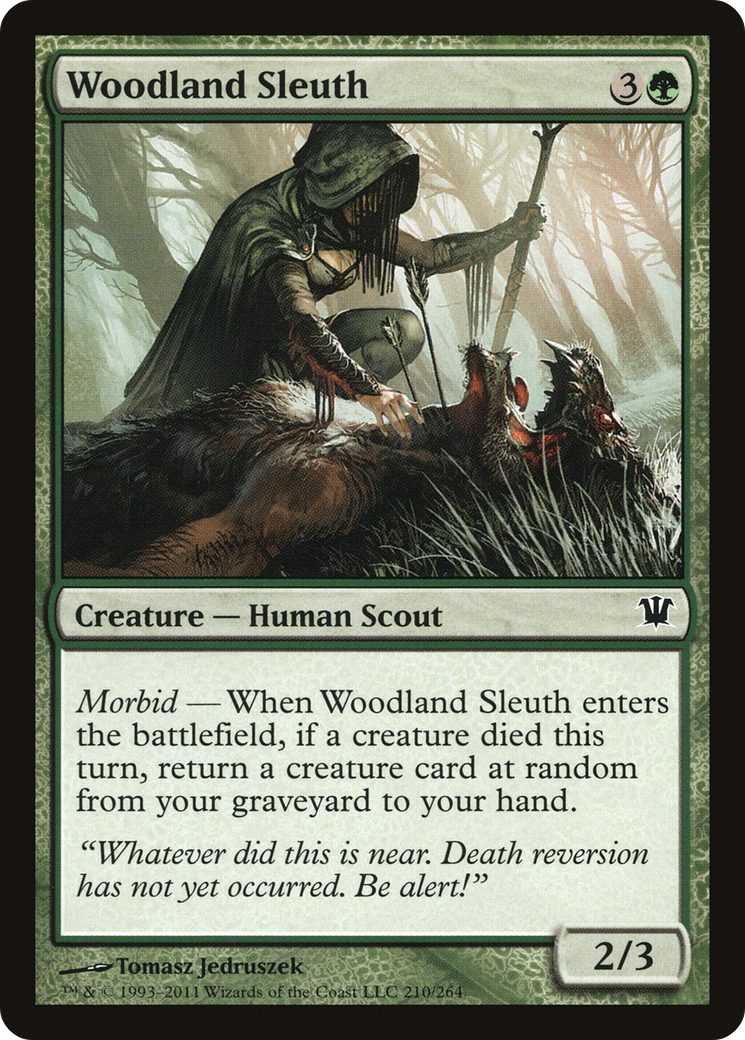 Image of Woodland Sleuth (ISD-210) - Innistrad Foil
