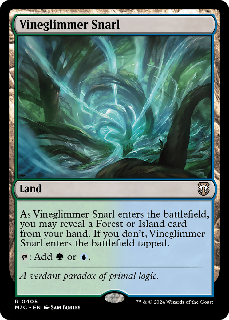 Image of Vineglimmer Snarl (M3C-405) - Modern Horizons 3 Commander