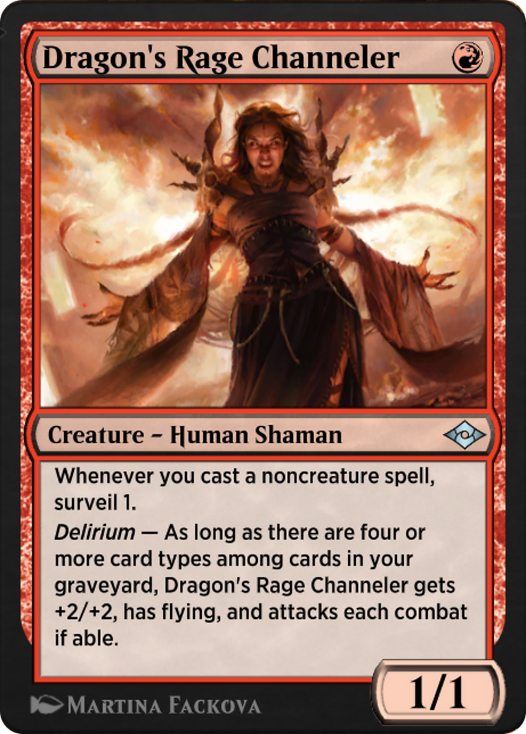 Image of Dragon's Rage Channeler (J21-438) - Jumpstart: Historic Horizons