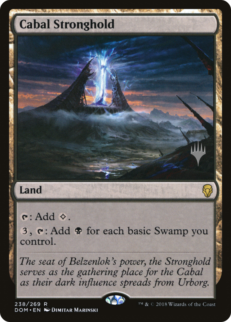 Image of Cabal Stronghold (PPM20-238) - Dominaria Promos