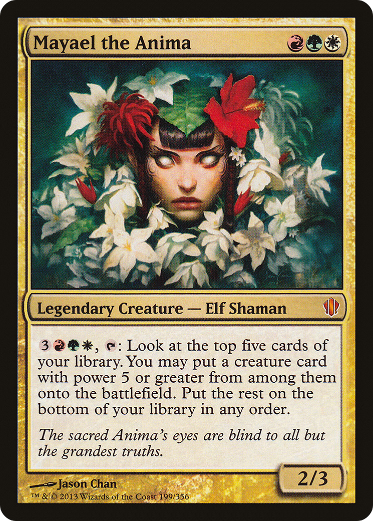 Image of Mayael the Anima (C13-199) - Commander 2013