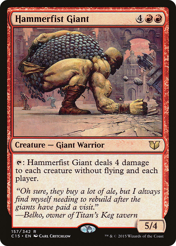 Image of Hammerfist Giant (C15-157) - Commander 2015