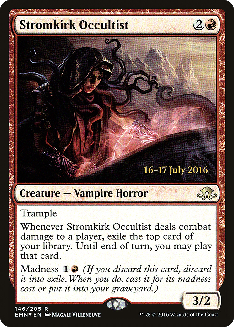 Image of Stromkirk Occultist (PRE-146) - Eldritch Moon Promos Foil
