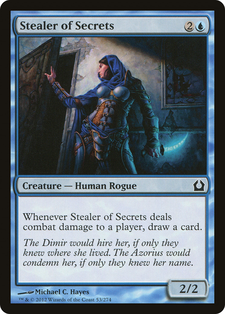 Image of Stealer of Secrets (RTR-053) - Return to Ravnica Foil