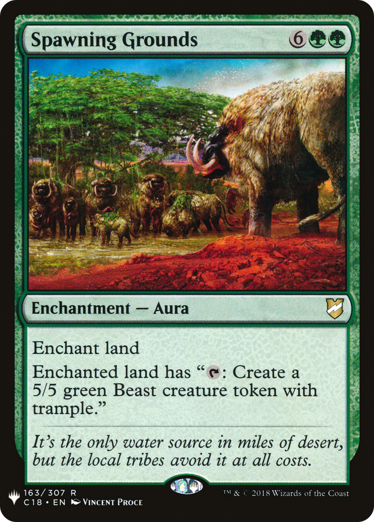 Image of Spawning Grounds (LIST-163) - The List